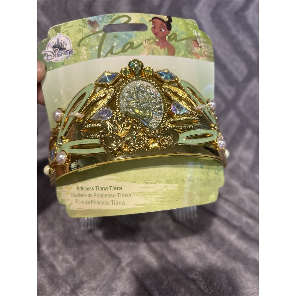 Disney Parks "The Princess and‎ The Frog" Tiana Tiara/Crown Dress Up/Halloween